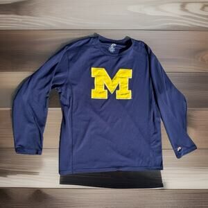 Copied - Michigan Wolverines Shirt Mens XL NCAA Football Pro Player Long Sleeve